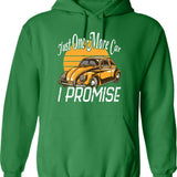Just One More Bike I Promise (funny Biker Gift) Hoodie - Green