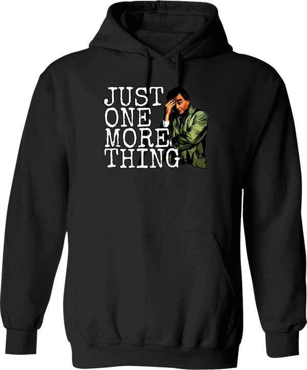 Just One More Page Hoodie - Retro Graphic Pullover Hoodie for Men & Women - Black