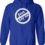 Just S.t.a.y Here Kid Findyourthing Essential Hoodie - Blue