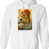 Just Say No Hoodie - Retro Graphic Pullover Hoodie for Men & Women - White