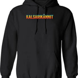 Kaliman The Incredible Man Hoodie - Retro Graphic Pullover Hoodie for Men & Women - Black