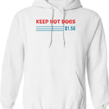 Keep Calm And Carry A Boom Stick Hoodie - White