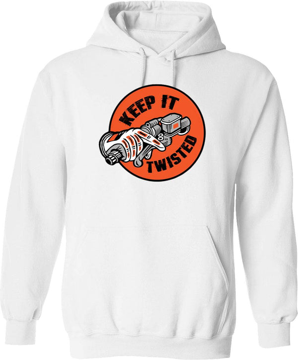Keep Hot Dogs 1.50 Hoodie - Retro Graphic Pullover Hoodie for Men & Women - White