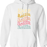 Keep Pussy Expensive Hoodie - Retro Graphic Pullover Hoodie for Men & Women - White