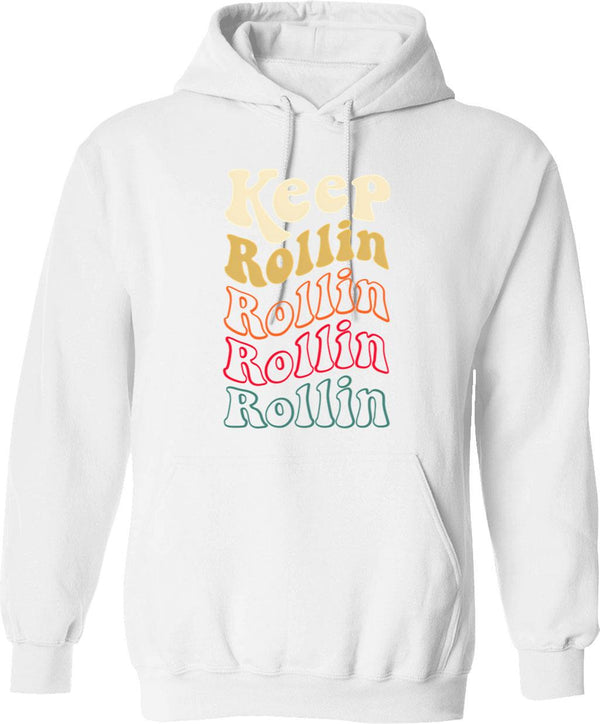 Keep Pussy Expensive Hoodie - Retro Graphic Pullover Hoodie for Men & Women - White