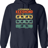 Keep Rollin Hoodie - Retro Graphic Pullover Hoodie for Men & Women - Navy