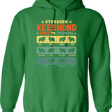 Keep Rollin Hoodie - Retro Graphic Pullover Hoodie for Men & Women - Green