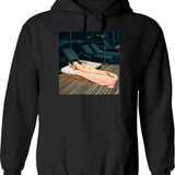 Kendall Homage Hoodie - Retro Graphic Pullover Hoodie for Men & Women - Black