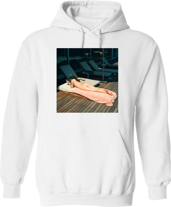 Kendall Homage Hoodie - Retro Graphic Pullover Hoodie for Men & Women - White