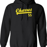 Kendall Sleep Hoodie - Retro Graphic Pullover Hoodie for Men & Women - Black