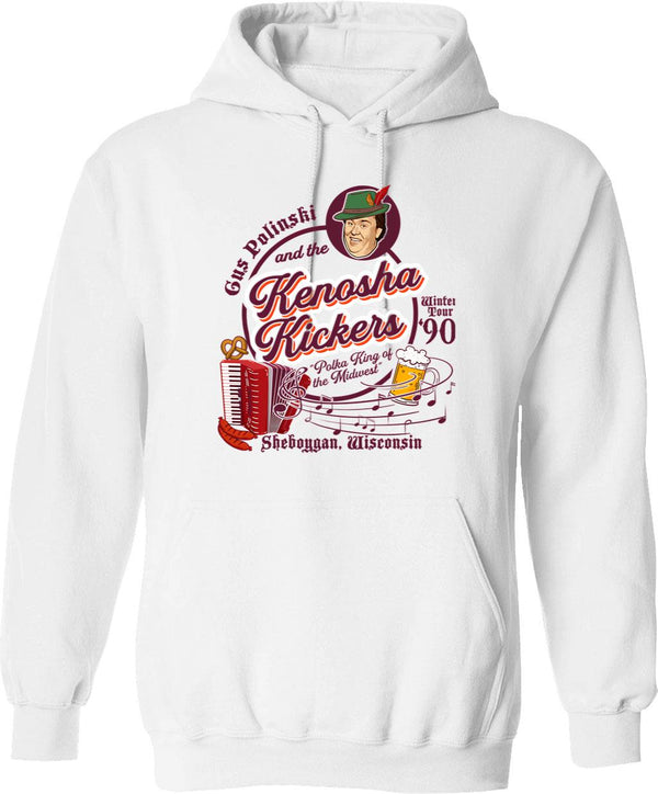 Kenny Powers Charros Team Hoodie - Retro Graphic Pullover Hoodie for Men & Women - White