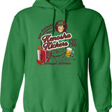 Kenny Powers Charros Team Hoodie - Retro Graphic Pullover Hoodie for Men & Women - Green