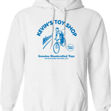 Kenpire Shirt Hoodie - Retro Graphic Pullover Hoodie for Men & Women - White