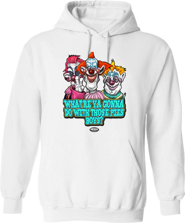 Kid Bugsbunny Hoodie - Retro Graphic Pullover Hoodie for Men & Women - White