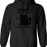 Killer Klowns From Outer Space Crazy House Hoodie - Black