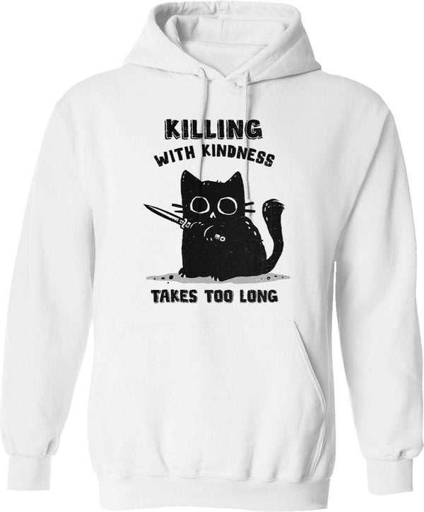 Killer Klowns From Outer Space Crazy House Hoodie - White