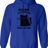 Killer Klowns From Outer Space Crazy House Hoodie - Blue