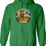 King Boo Swarm Classic . Hoodie - Retro Graphic Pullover Hoodie for Men & Women - Green