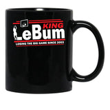 King LeBum Losing The Big Game Since 2003 Black Coffee Mug, Gift Coffee Mug - Black