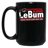 King LeBum Losing The Big Game Since 2003 Black Coffee Mug, Gift Coffee Mug - Black