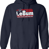King LeBum Losing The Big Game Since 2003 Graphic Pullover Hoodie - Navy