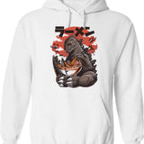 King Of Pop Vintage Hoodie - Retro Graphic Cosy Pullover - White
