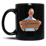 Kip from Napoleon Dynamite Black Coffee Mug, Gift Coffee Mug