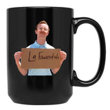 Kip from Napoleon Dynamite Black Coffee Mug, Gift Coffee Mug