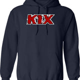 Kitty's First Offering Hoodie - Retro Graphic Pullover Hoodie for Men & Women - Navy
