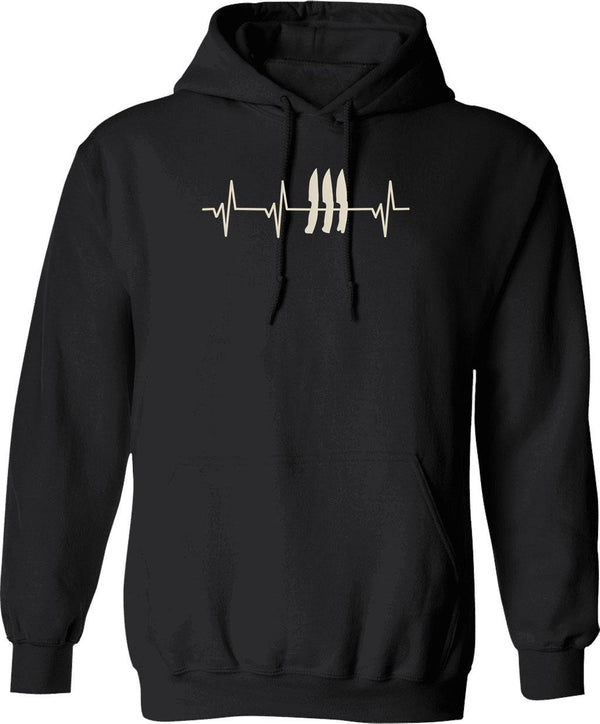 Kix Band Hoodie - Retro Graphic Pullover Hoodie for Men & Women - Black