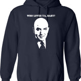Kojak Graphic Pullover Hoodie - Navy