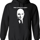 Knoxville Tennessee Vintage Retro Typography Design Hoodie - Black