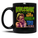 Kolchak The Night Stalker Black Coffee Mug, Gift Coffee Mug