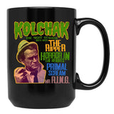 Kolchak The Night Stalker Black Coffee Mug, Gift Coffee Mug