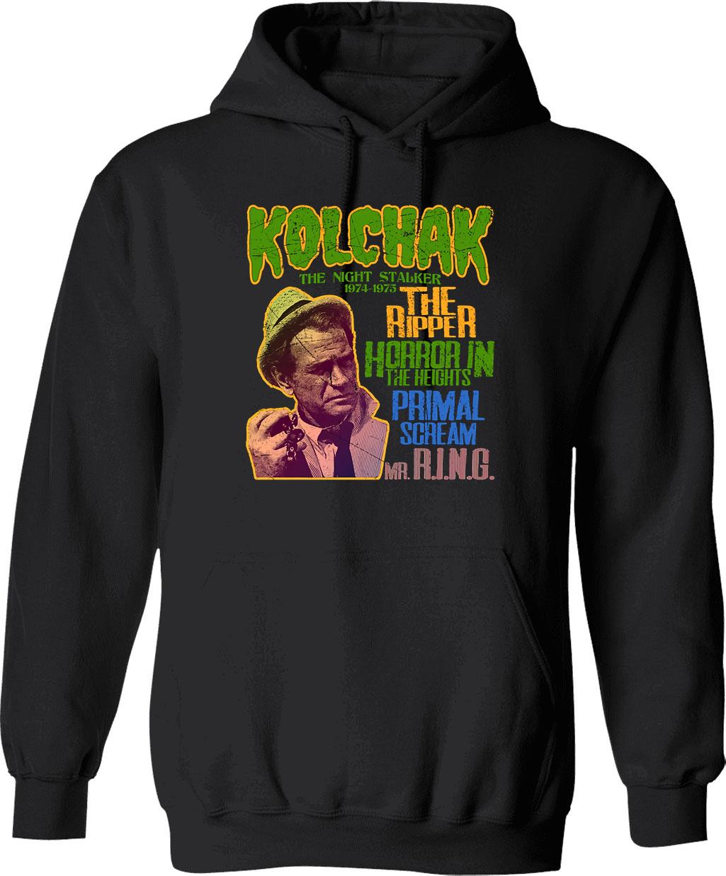 Kolchak The Night Stalker Graphic Pullover Hoodie - Black