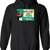 Koko The Clown Hoodie - Retro Graphic Pullover Hoodie for Men & Women - Black