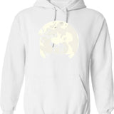 Kool Cigarettes Hoodie - Retro Graphic Pullover Hoodie for Men & Women - White