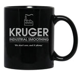 Kruger Industrial Smoothing Black Coffee Mug, Gift Coffee Mug - Black