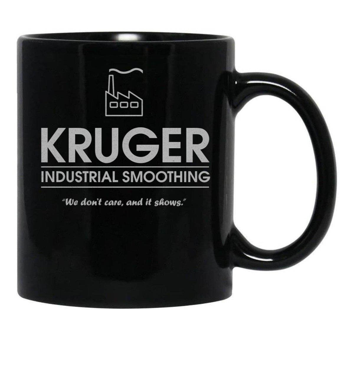 Kruger Industrial Smoothing Black Coffee Mug, Gift Coffee Mug - Black