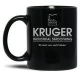 Kruger Industrial Smoothing Black Coffee Mug, Gift Coffee Mug