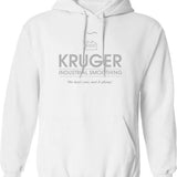Kruger Industrial Smoothing Graphic Pullover Hoodie - White