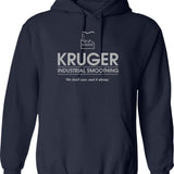 Kruger Industrial Smoothing Graphic Pullover Hoodie - Navy