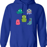 Krnivool Asymmetry Design 27 Best Vintage Hoodie Trending Graphic Hoodie Cool Summer Hoodie For Men Funny Gifts - Blue