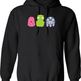 Kuchi Kopi Graphic Pullover Hoodie - Black