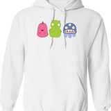 Kuchi Kopi Graphic Pullover Hoodie - White