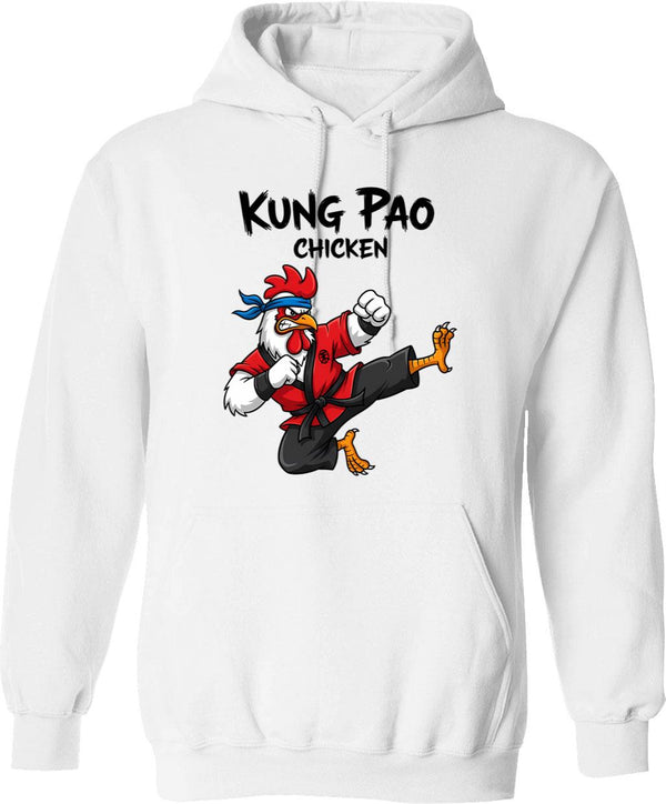 Kung Fu Master Phooey Hoodie - Retro Graphic Pullover Hoodie for Men & Women - White