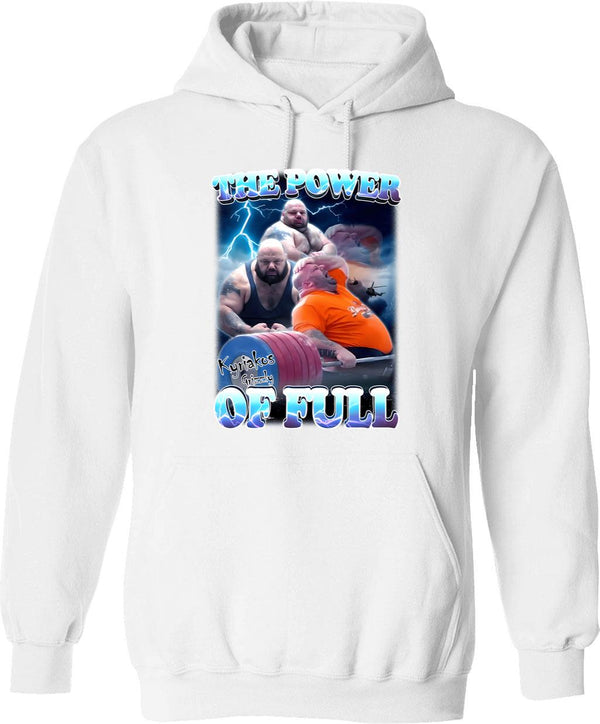 Kylo Ken Hoodie - Retro Graphic Pullover Hoodie for Men & Women - White