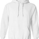 La Confidential Hoodie - Retro Graphic Pullover Hoodie for Men & Women - White