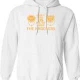 Labrador Dad Retro Sunset Hoodie - White