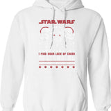Lacat Hoodie - Retro Graphic Pullover Hoodie for Men & Women - White